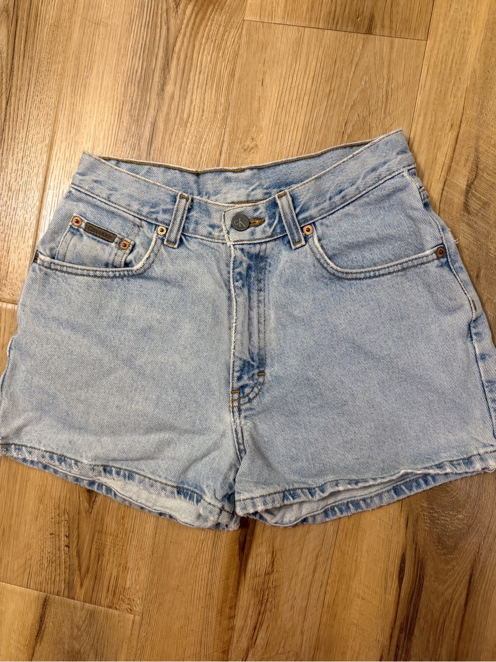 Vintage Calvin Klein denim shorts